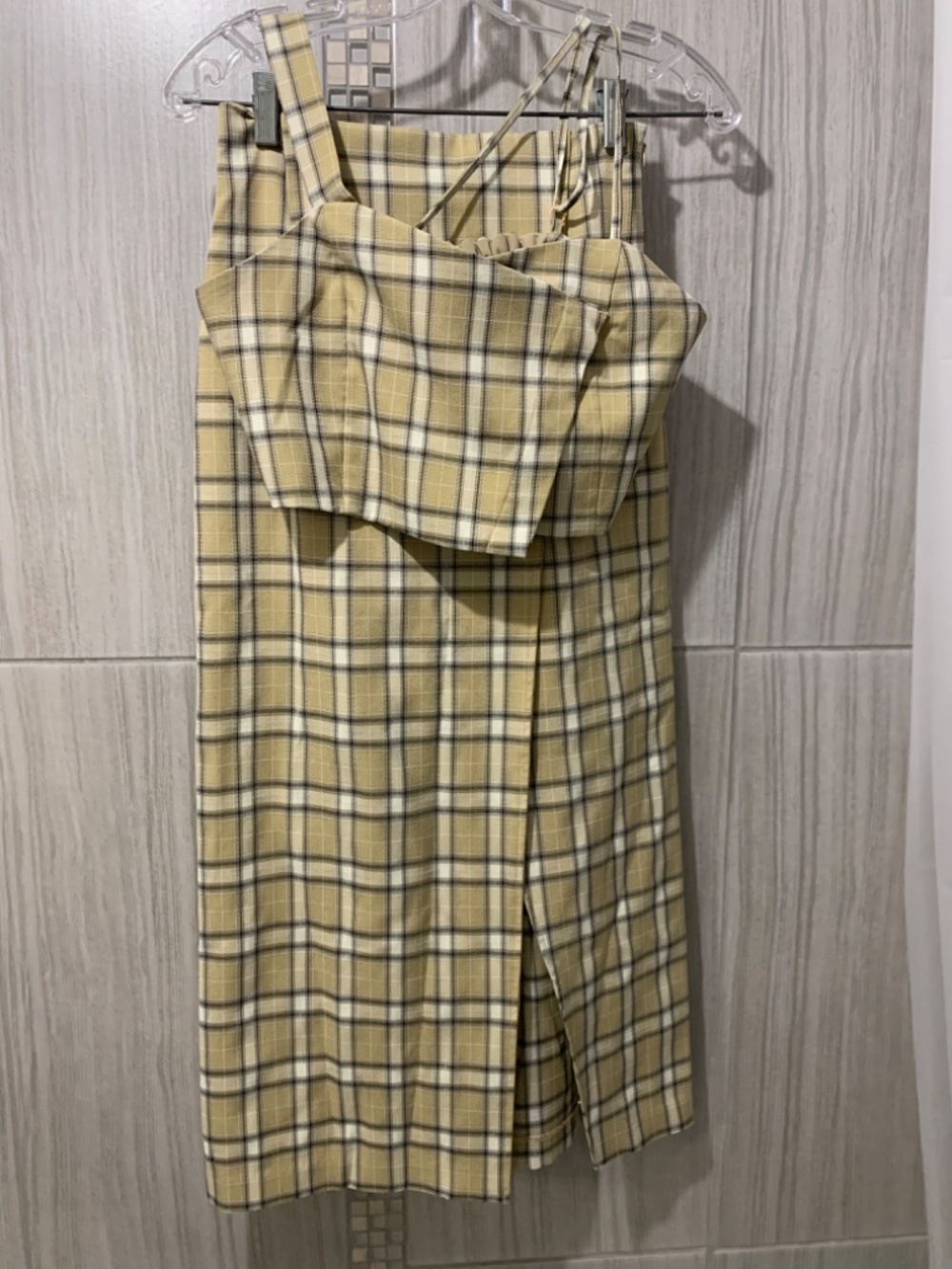 mysty woman Plaid Set Camisole + skort – Japanese Brand - Picture 5 of 14